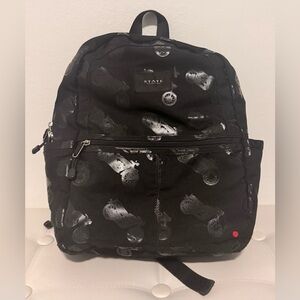 State Bags Backpack Black Motorcycle School